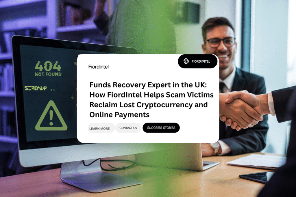 Funds Recovery Expert in the UK: How FiordIntel Helps Scam Victims Reclaim Lost Cryptocurrency and Online Payments